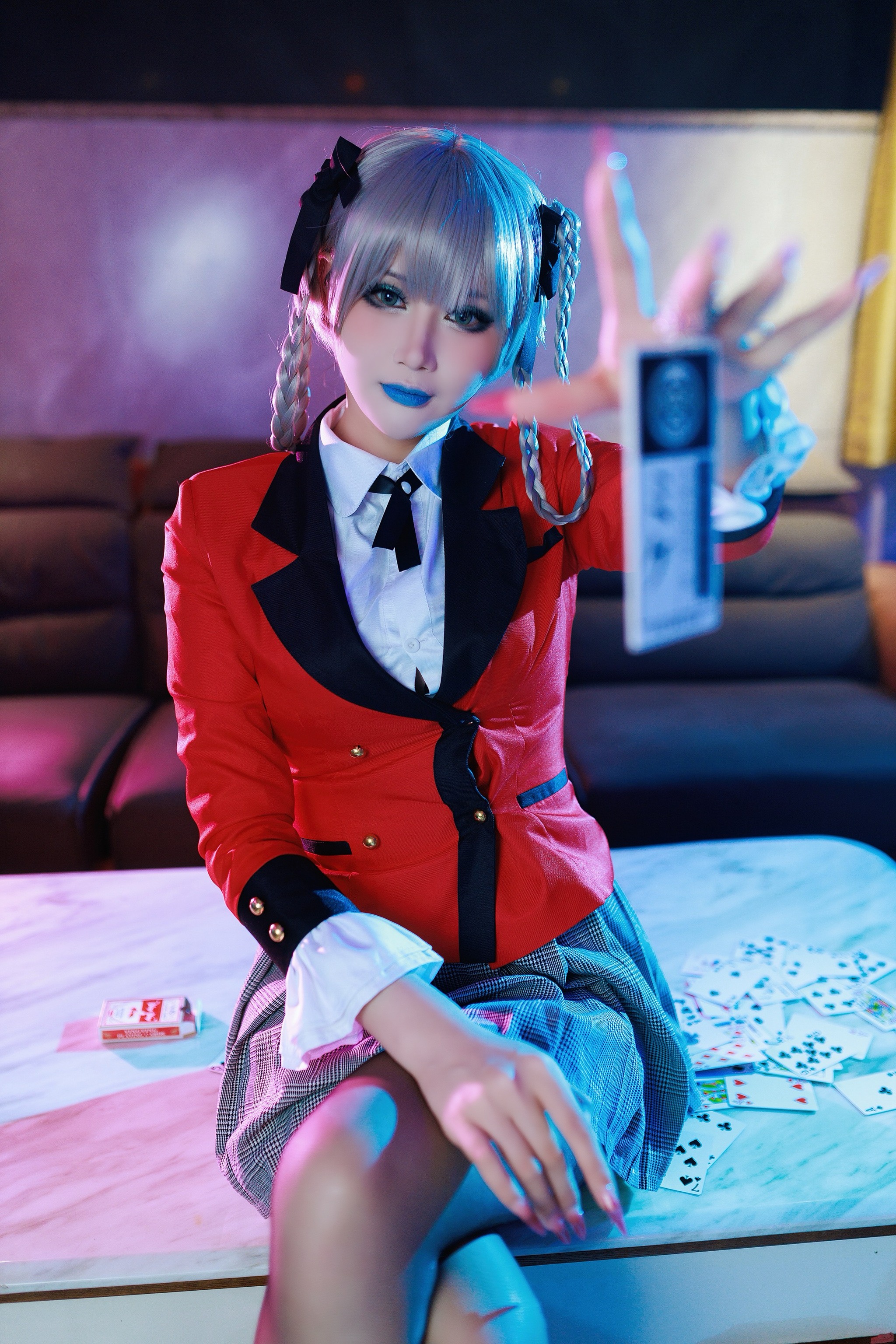 图片[1]-兔胖胖min – NO.007  狂赌之渊 桃喰绮罗莉[40P]-XikXak